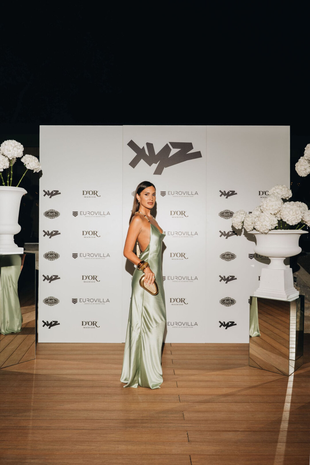 Anja Dujaković at XYZ Secret Dinner